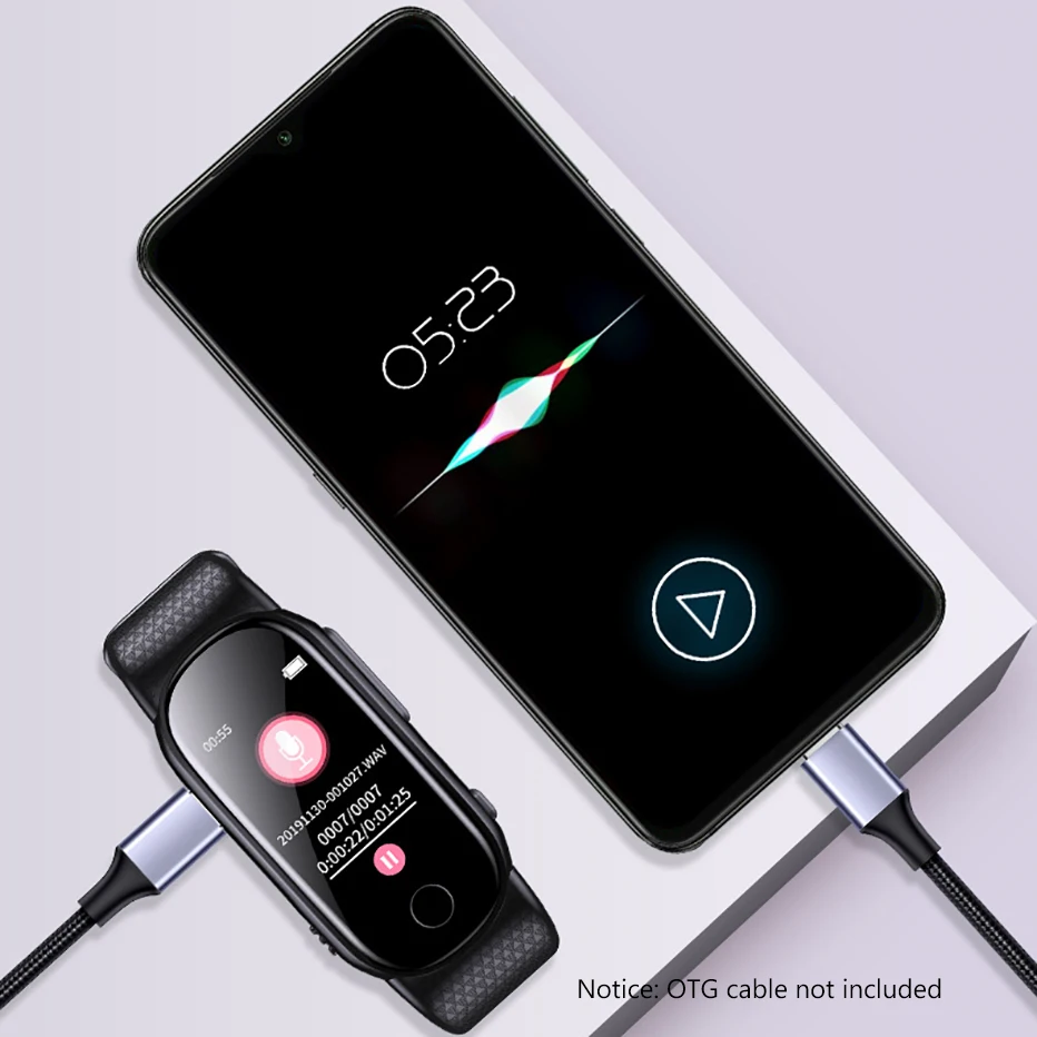 Браслет Savetek с голосовой активацией мини-USB ручка 8 ГБ 16 цифровой Аудио Диктофон