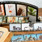 Многофункциональная цветная пленка для заметок, 30 шт., бумажные карточки для заметок в качестве закладки, украшения для подарка, скрапбукинга, сделай сам