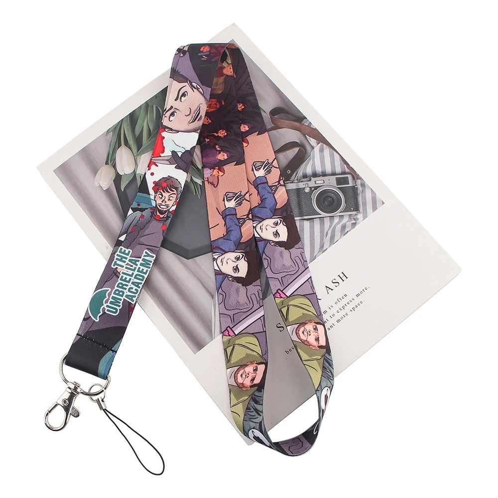 

24pcs/lot MD210 DMLSKY TV series Lanyard Keychain keys Badge ID Card Mobile Phone Rope Neck Straps Accessories Gifts