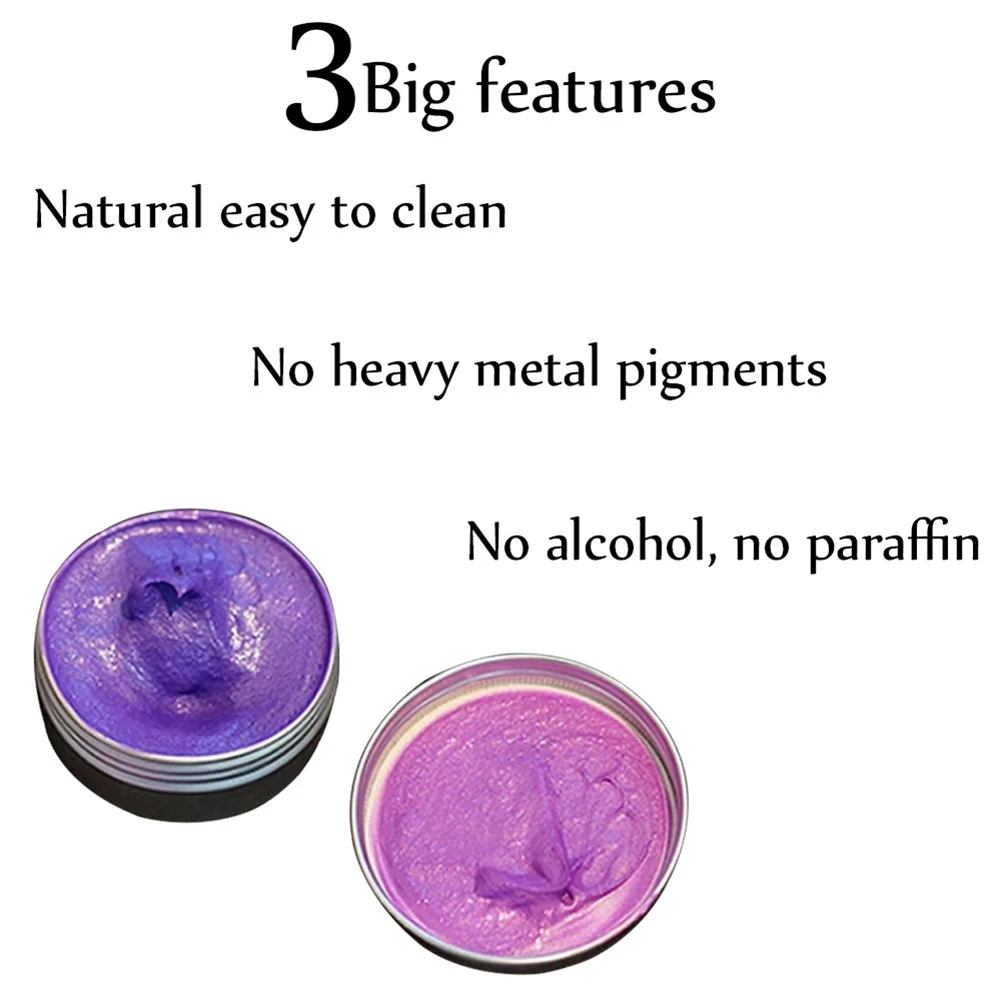 Горячая продажа температурная краска для волос меняющая цвет одноразовый