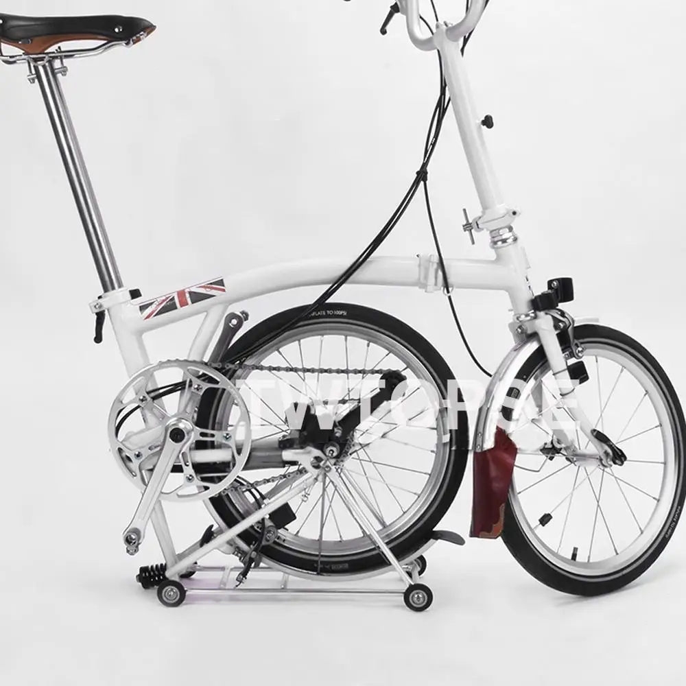 Велосипедные стойки TWTOPSE с ЧПУ для складного велосипеда Brompton 4 легкими колесами