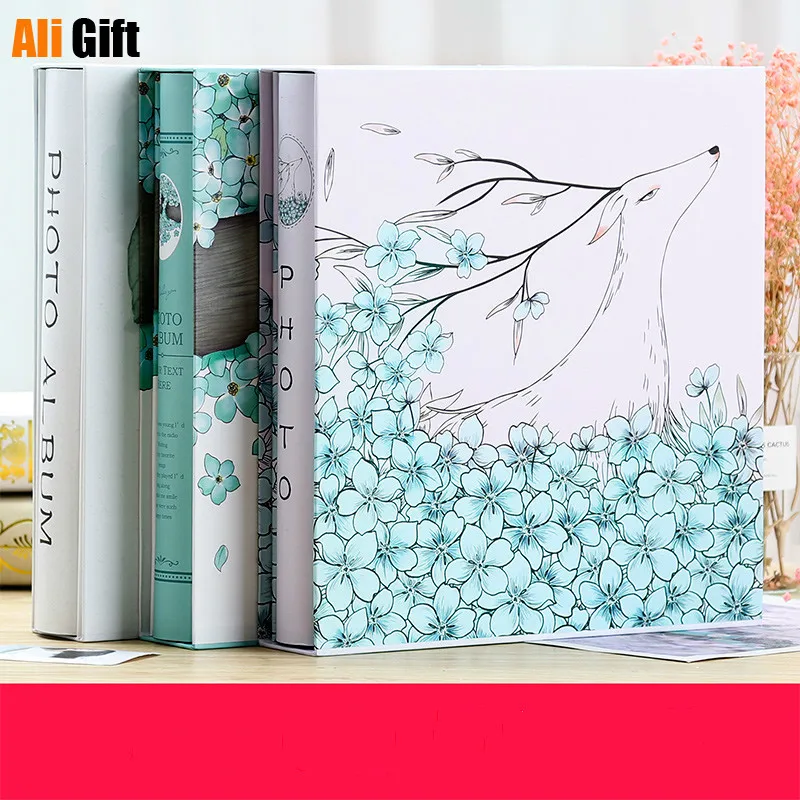 Семья альбом вставки Тип 6 дюймов 700 карман большой Ёмкость 5 чистый свежий памяти