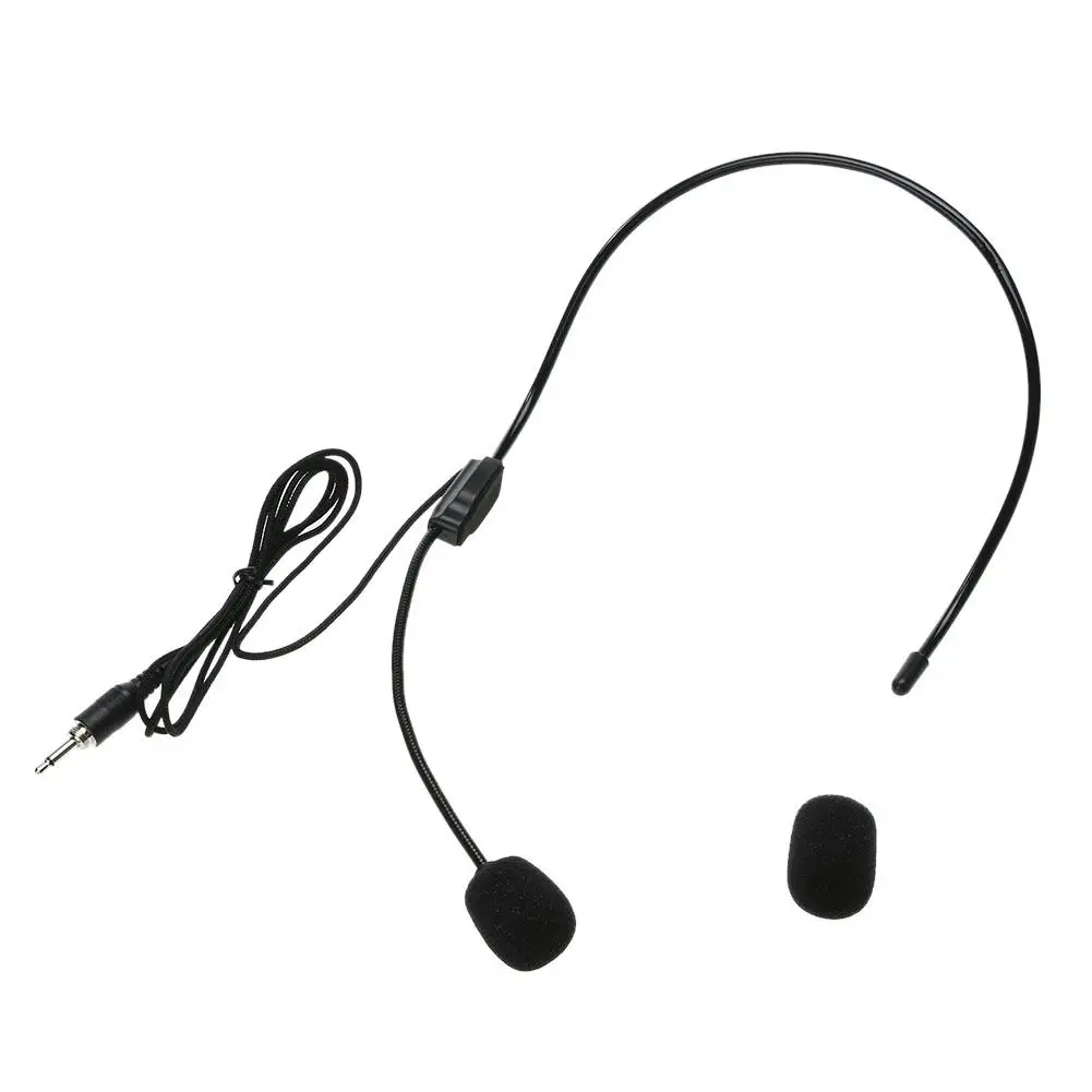Mini Portable Audio Microphone Lightweight Headset 3.5mm Jack Plug Mic Thread Condenser PC Auto Car DVD Radio | Электроника