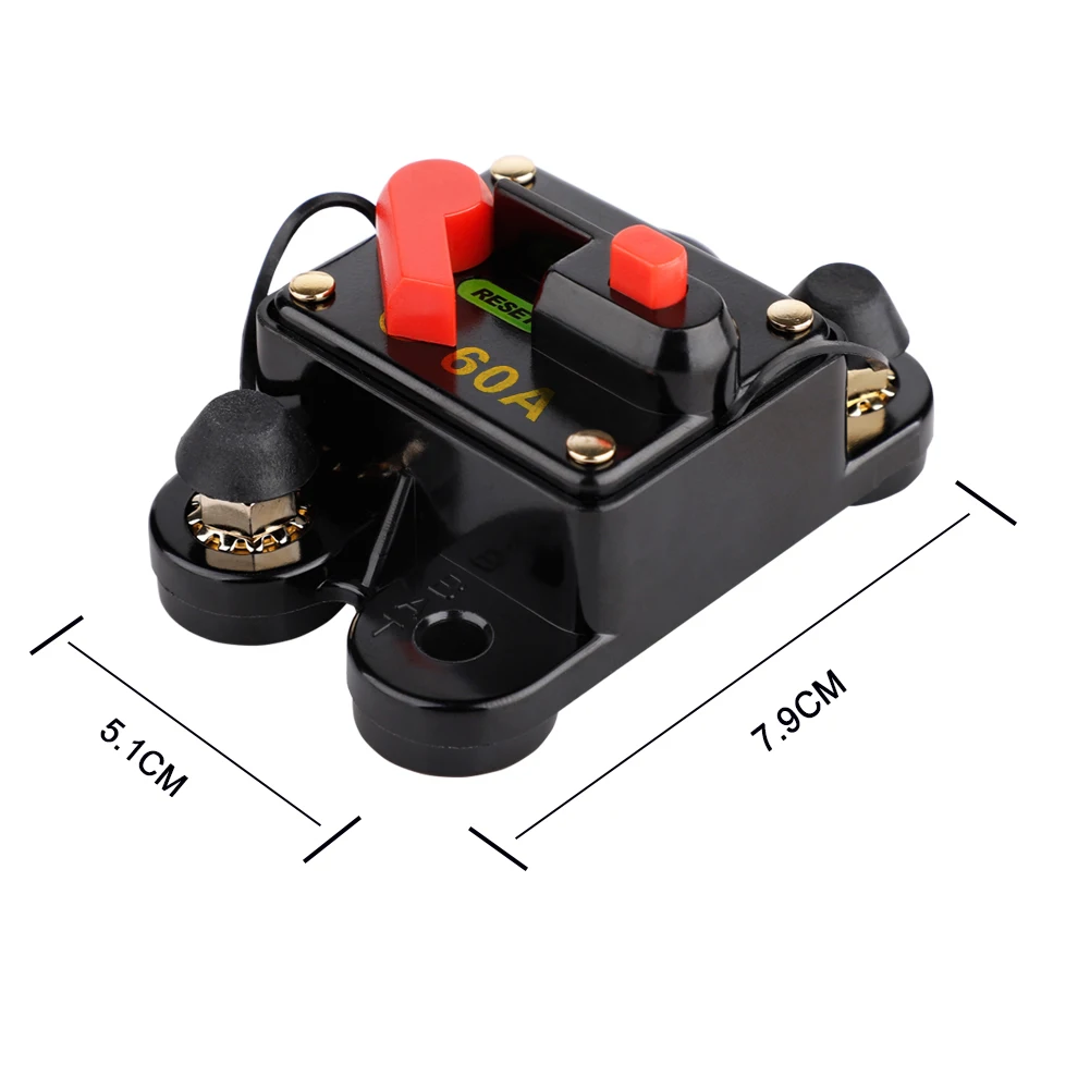 12V-24V DC домашняя Солнечная система водонепроницаемый автоматический выключатель