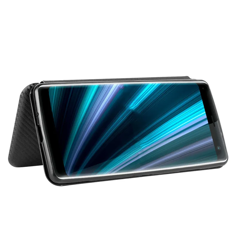 Чехол для Sony Xperia XZ3 модный жесткий чехол 6 0 дюйма из углеродного волокна и