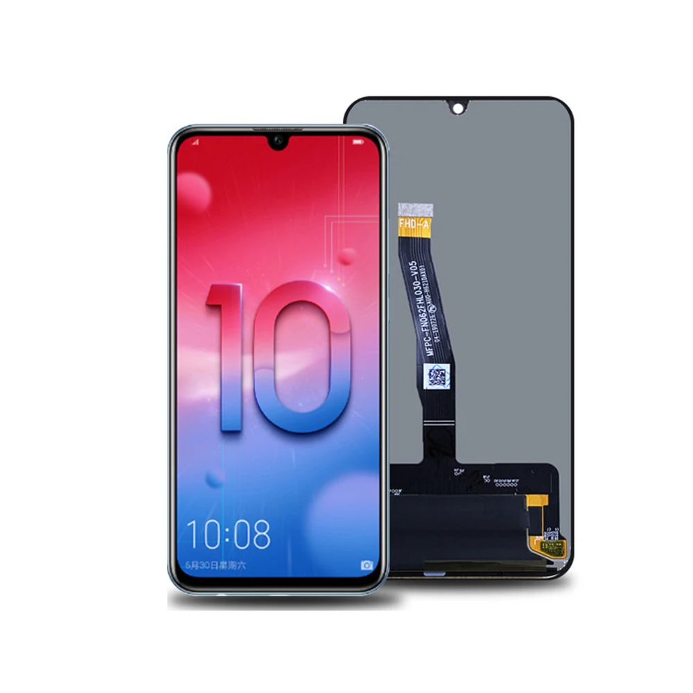Оригинальный сенсорный жк-дисплей со сканером отпечатков пальцев для HUAWEI Honor 10 lite