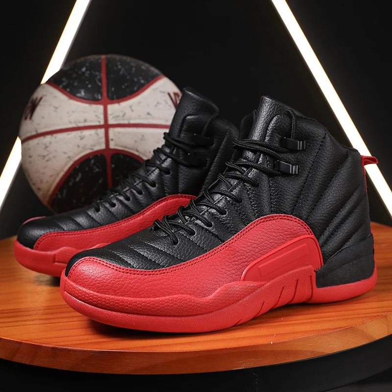 

Men's Basketball Shoes Breathable Cushioning Non-Slip Wearable Sports Shoes Gym Training Athletic Fashion Basketball Sneakers