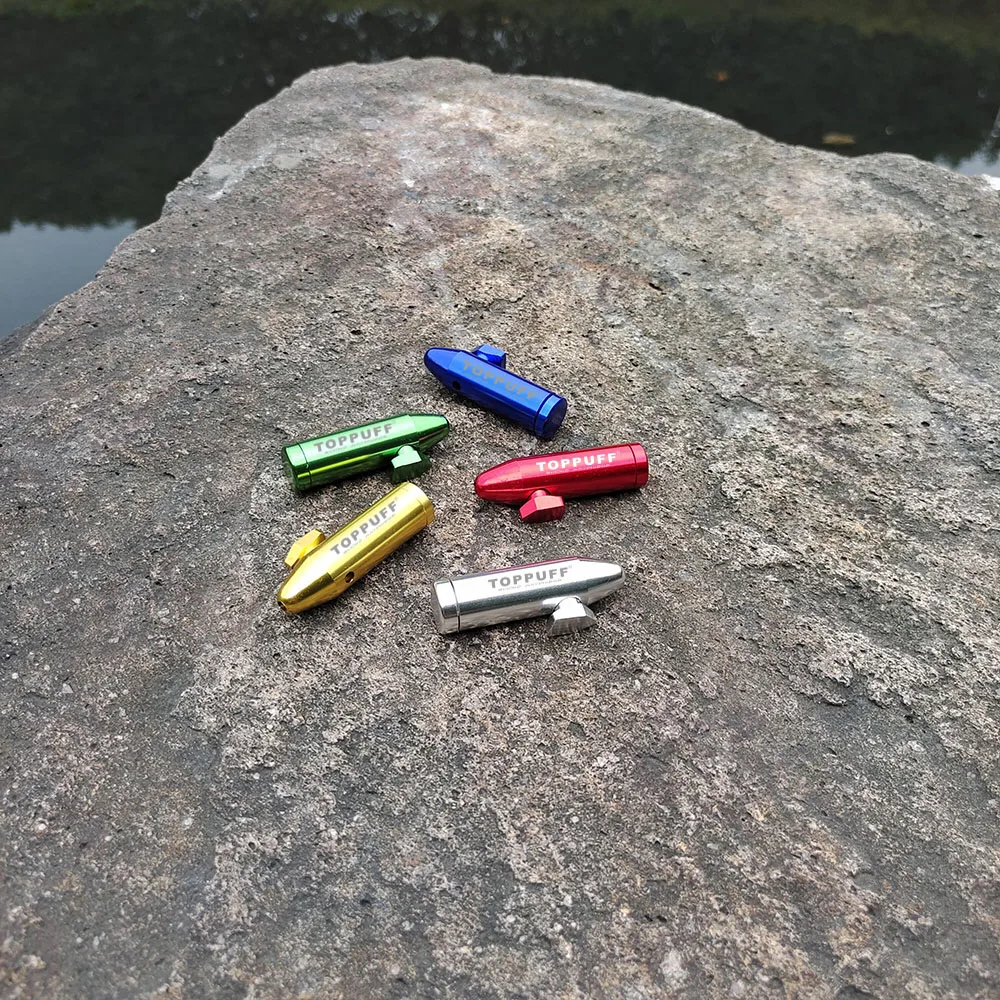 TOPPUFF 3 шт. X набор металлических тапочек пули снуд трубка нюхать аксессуары для