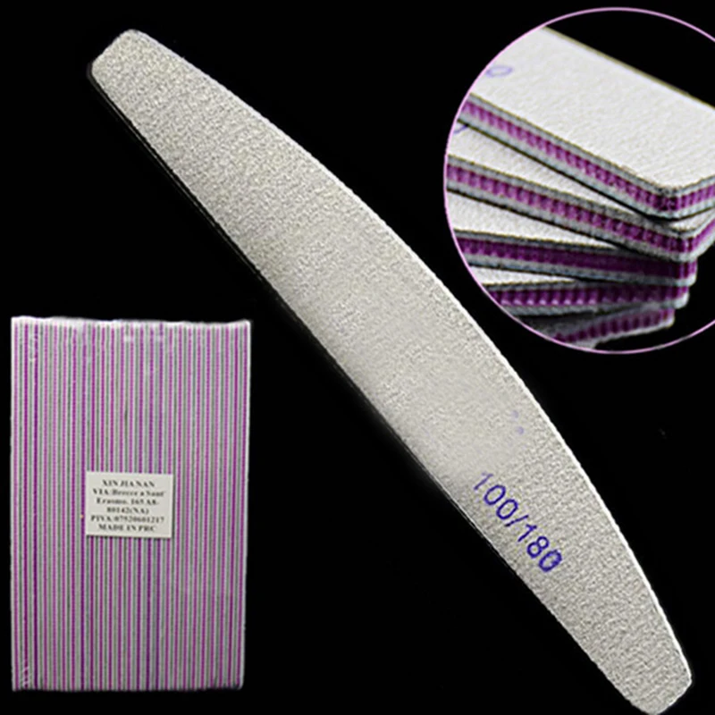 

Nail enhancement tools nail diamond sand strip polishing strip nail file round square toothed purple heart sand strip nail ,