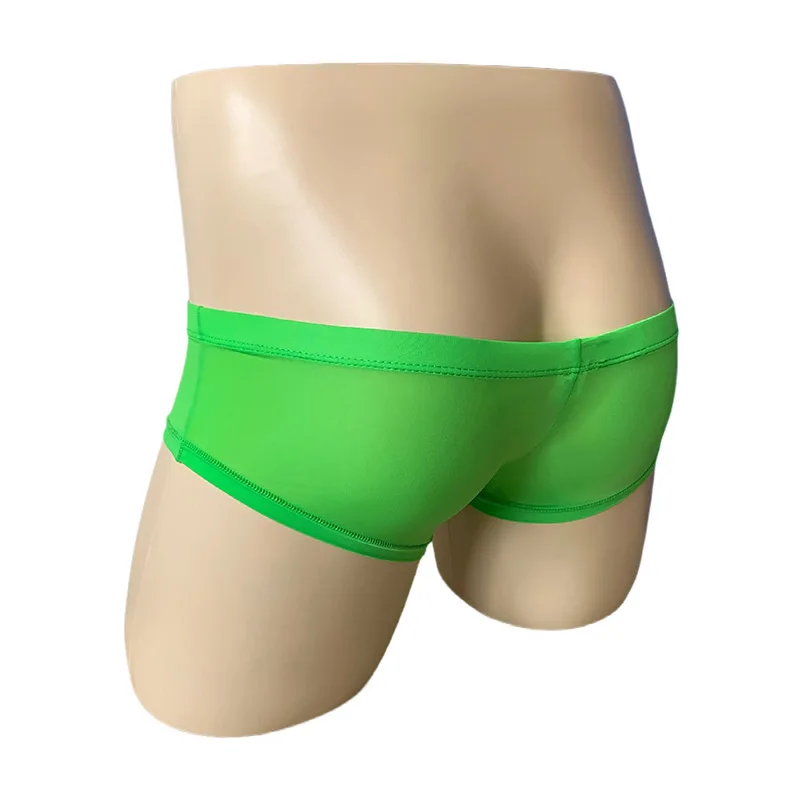 New Mens Underwear Boxer Ice Silk Comfortable Masculina Cueca Ropa Interior Sexy Hombre Pouch Male Panties Mutande Uomo Bragas