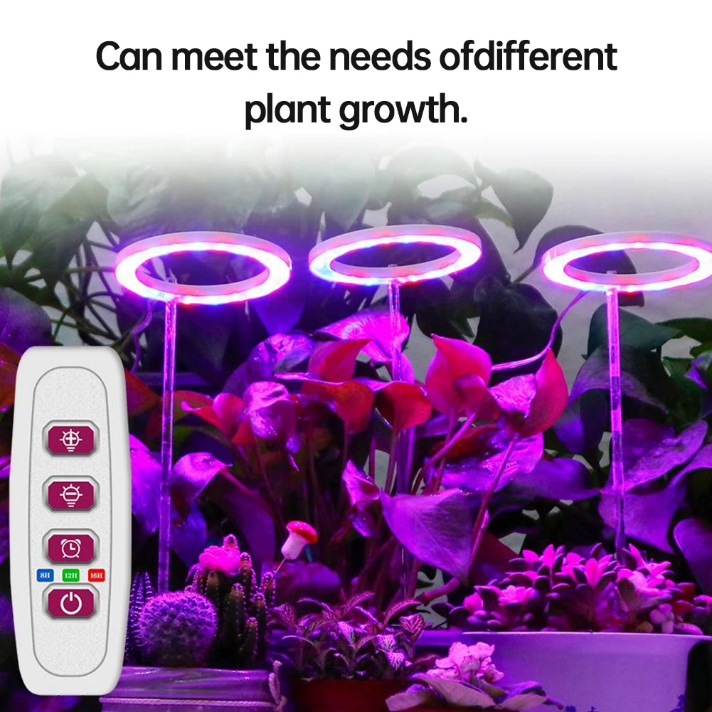 

LED Grow Light Full Spectrum Phyto Grow Lamp Remote Control Timing Phytolamp For Plants 5V Lamp For Plants Growth Lighting