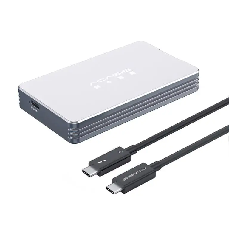 Acasis USB נייד 4.0 נייד M.2 דיסק קשיח תיבת סוג-c חיצוני מארז 40Gbp/s עבור Thunderbolt3 NVME מפתח-M 2280 SSD מקרה