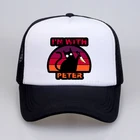 Забавная женская шапка i'm with peter Assassin cat, модная Уличная Повседневная сетчатая дышащая Бейсболка унисекс, крутые мужские Снэпбэк кепки