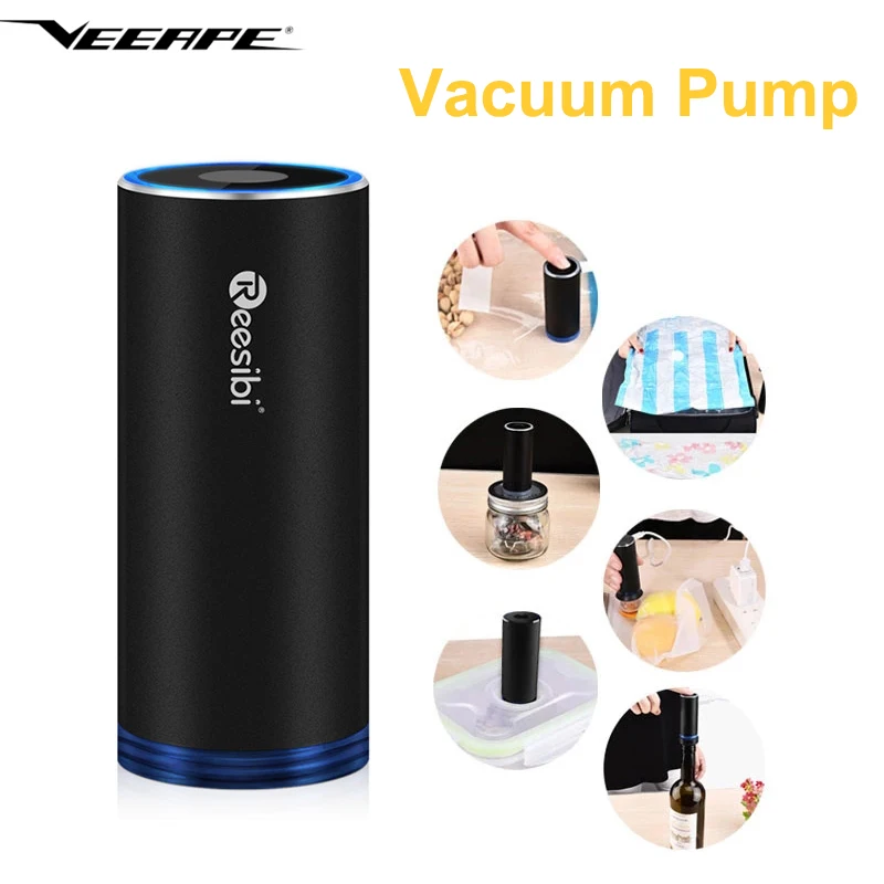 Вакуумный мини-насос для дома и путешествий автоматический портативный аппарат