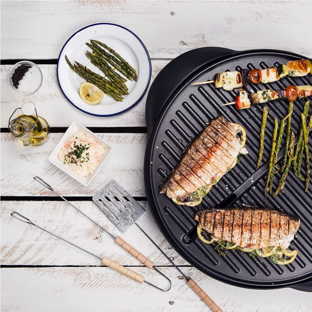 Универсальный гриль для дома и улицы Russell Hobbs George Foreman 22460 56|Электрические грили