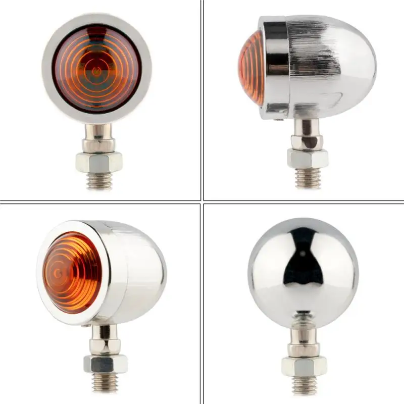 2 шт. мотоциклетный указатель поворота светильник в стиле ретро Bullet Flashers