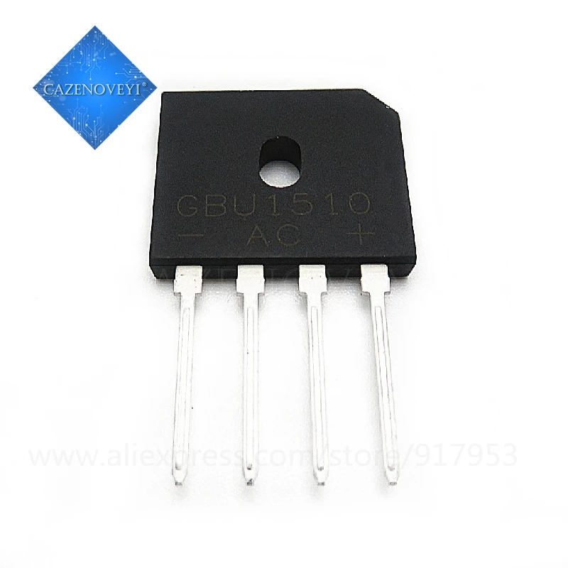

10pcs/lot GBU1510 151015A 1000V In Stock