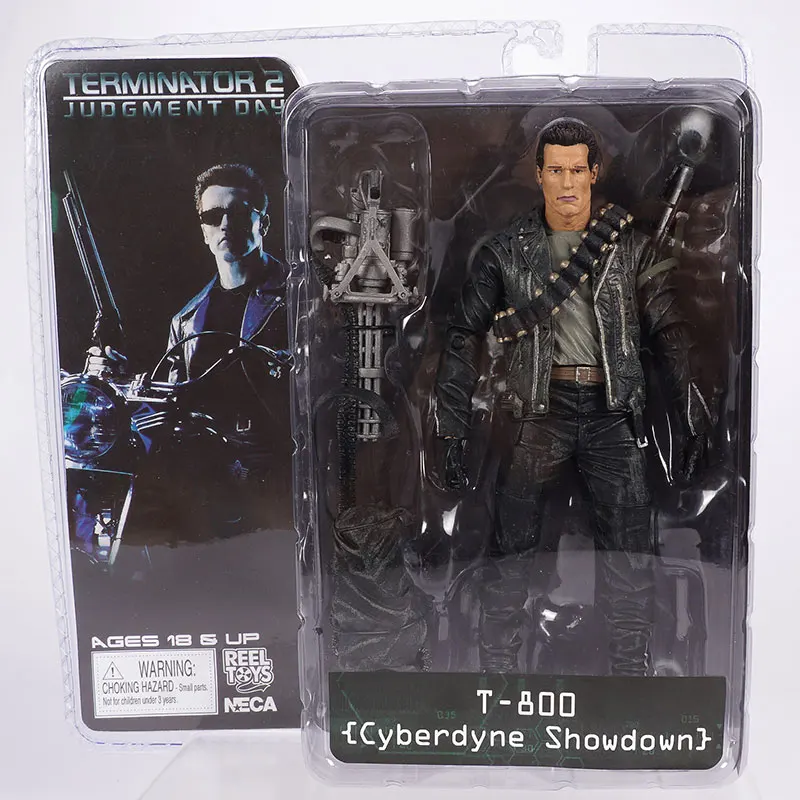 Фильм NECA Терминатор Судный день T 800 1000 эндоскелет ПВХ фигурка Коллекционная