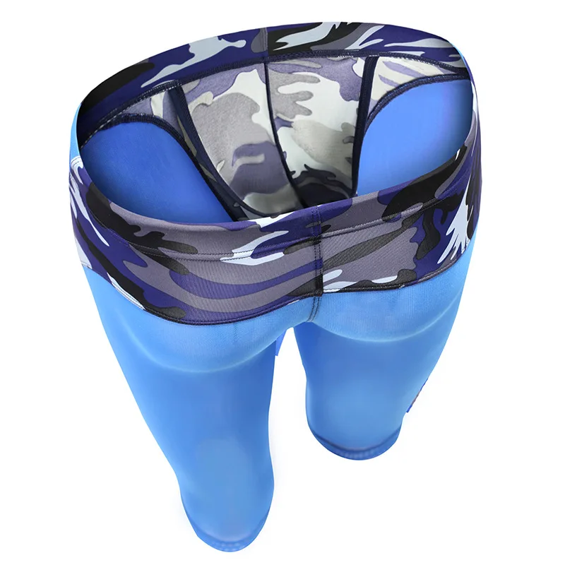 Спортивные штаны для бодибилдинга мужские сетчатые шорты фитнеса Капри йоги