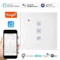 tuya smart life eu wifi roller shutter curtain switch for electric motorized blinds with remote control google home aelxa echo