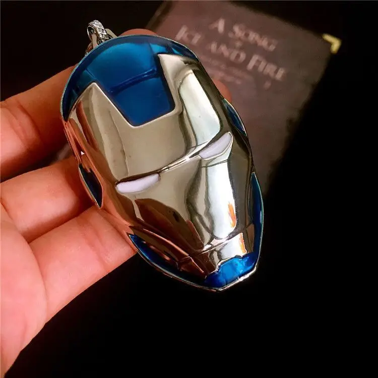 Брелок для ключей Железный человек металлический брелок с подвеской в виде