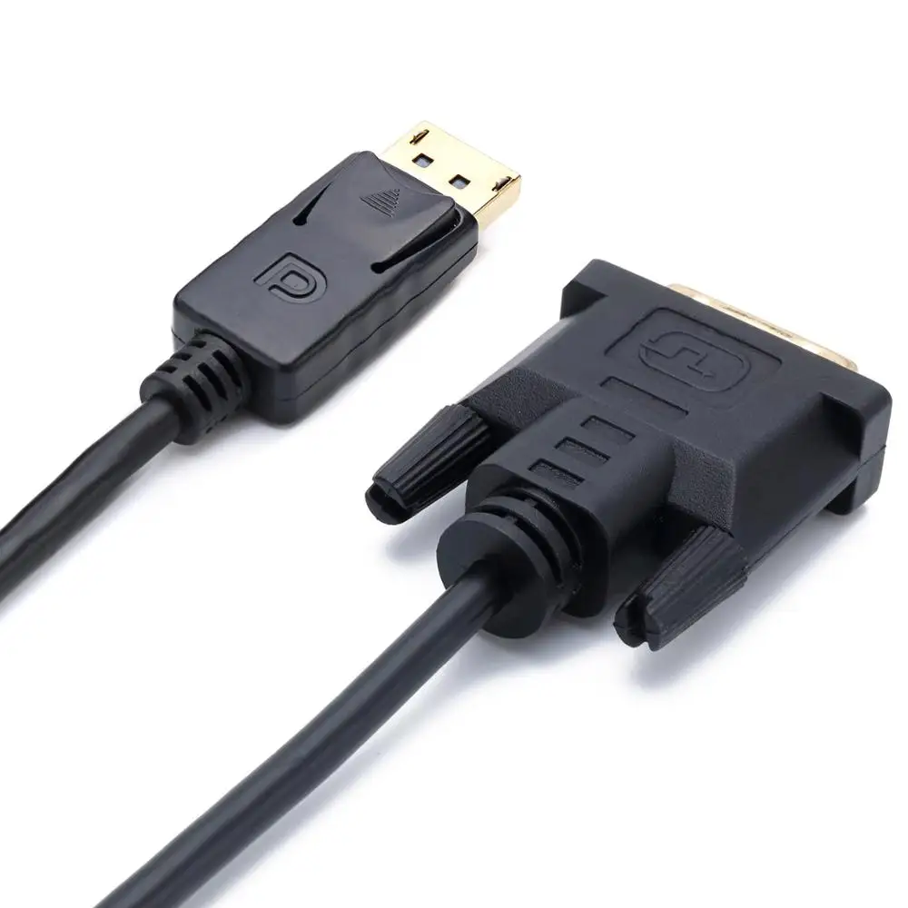 Displayport DVI штекер дисплей порт D 24 + 1 позолоченный двухканальный видеокабель