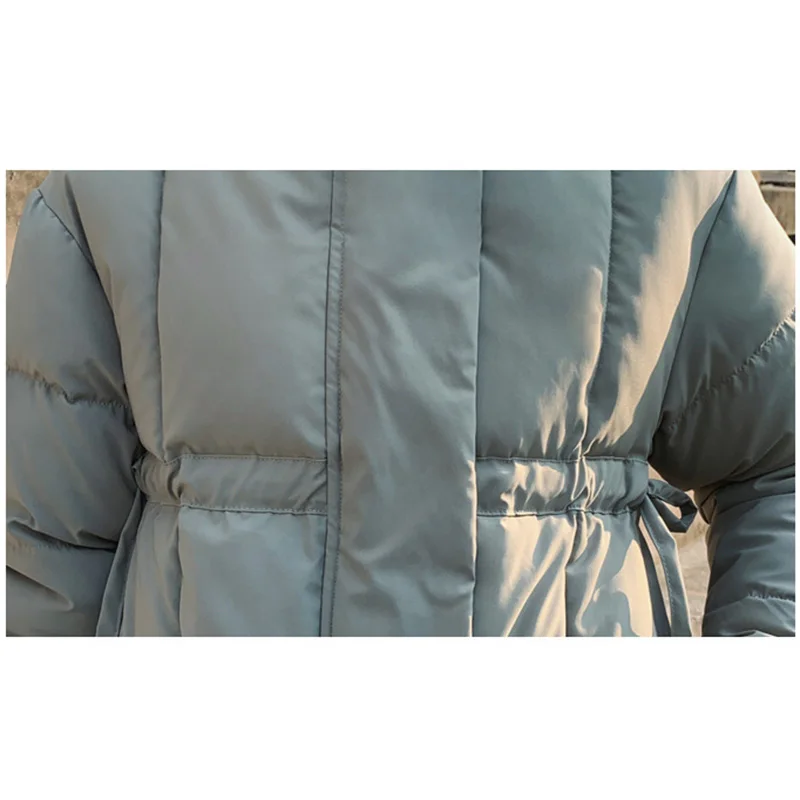 

Winter jacket parkas women Korean large size hooded cotton-padded ladies jackets coat women's thick down warm bread coat