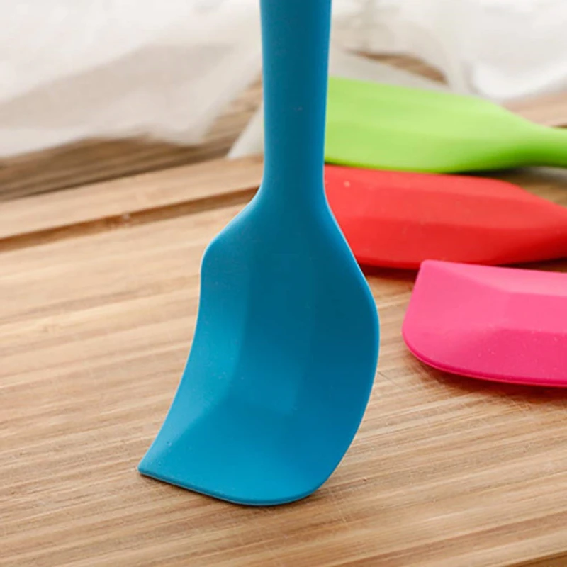 Многоцветный 20 5*4 см Еда-Класс торта силикона шпатель с антипригарным покрытием