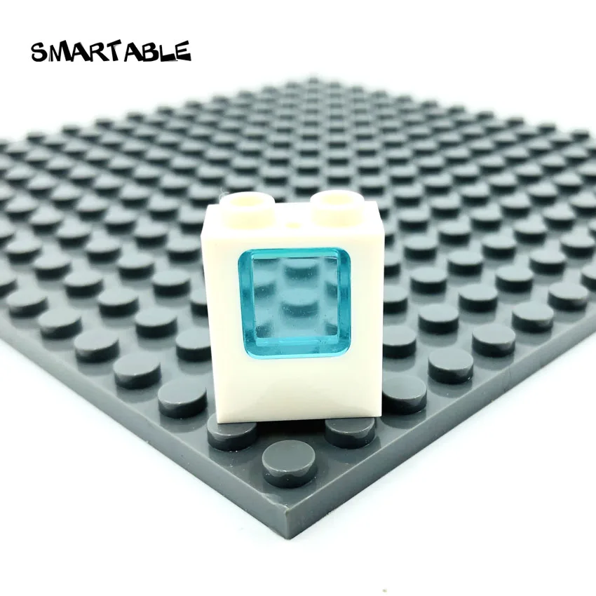 Умная оконная рама 1x2x2 со стеклянными элементами MOC, строительные блоки, игрушки для детей, совместимы со всеми брендами 4862+ 60032 город, 40 шт./лот