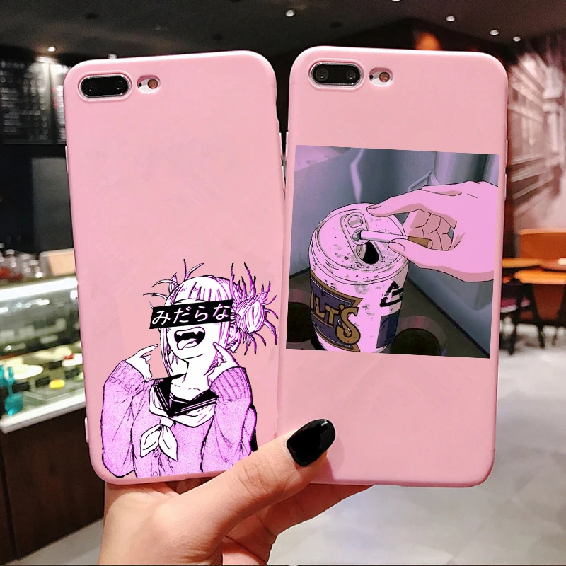 Sad японский аниме эстетический чехол для телефона iPhone X XR XS Max 8 7 Plus 6 6s матовый