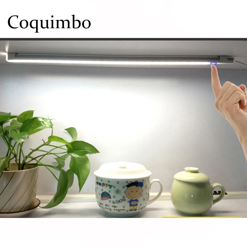 светильник Светодио дный Armario светодио Touch Сенсор Кухня под свет шкаф гардероб White