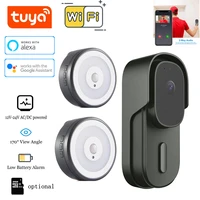 wifi video doorbell tuya smart home wireless 1080p battery door bell waterproof camera security intercom work with alexa google