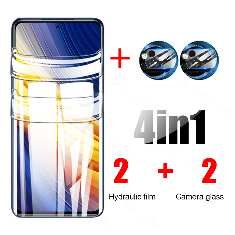 poco x3 pro hydrogel film for xiaomi poco x3pro screen protector pocophone little x 3pro poko x3 pro m2102j20sg camera len glass