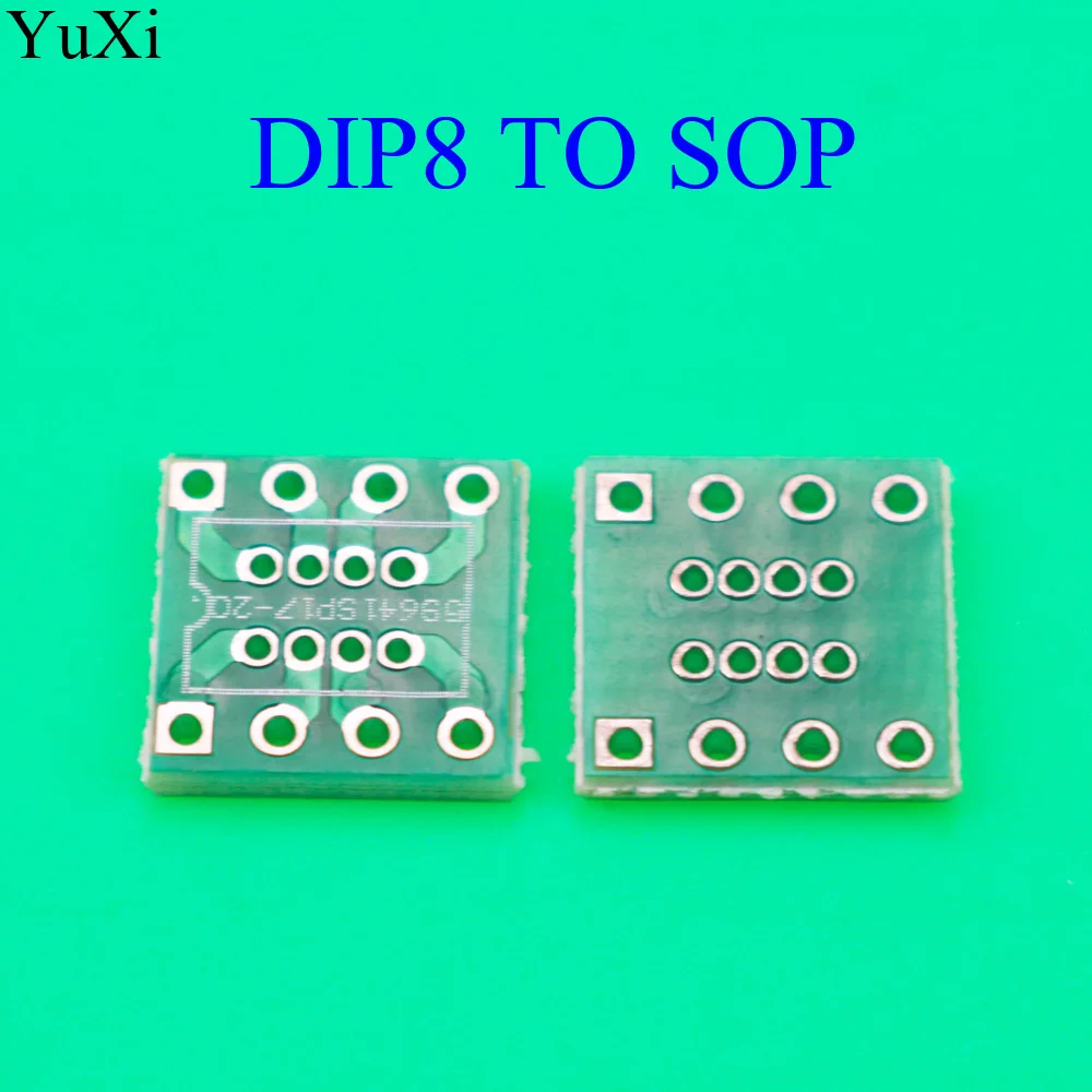 Трансферная плата YuXi TSSOP8 SSOP8 SOP8 К DIP8 DIP Pin адаптер шага платы фотография от-8 до DIP-8 |