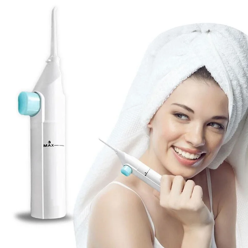 

Portable Oral Care Irrigator Teeth Whitening No Battery Floss Household Teeth Cleaner Tool Mouthpiece Mouth Cleaner
