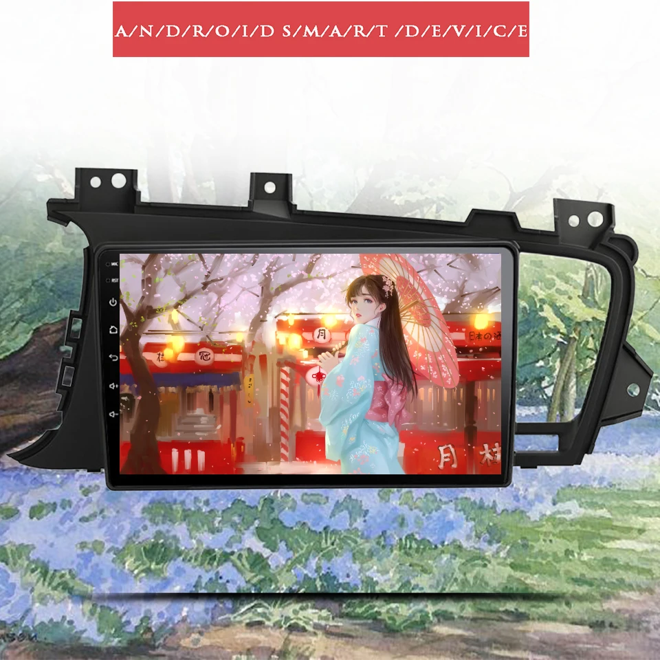 Автомобильный GPS плеер 9 дюймов Android 10 0 для Kia K5 2011 2015 с IPS экраном восьмиядерным