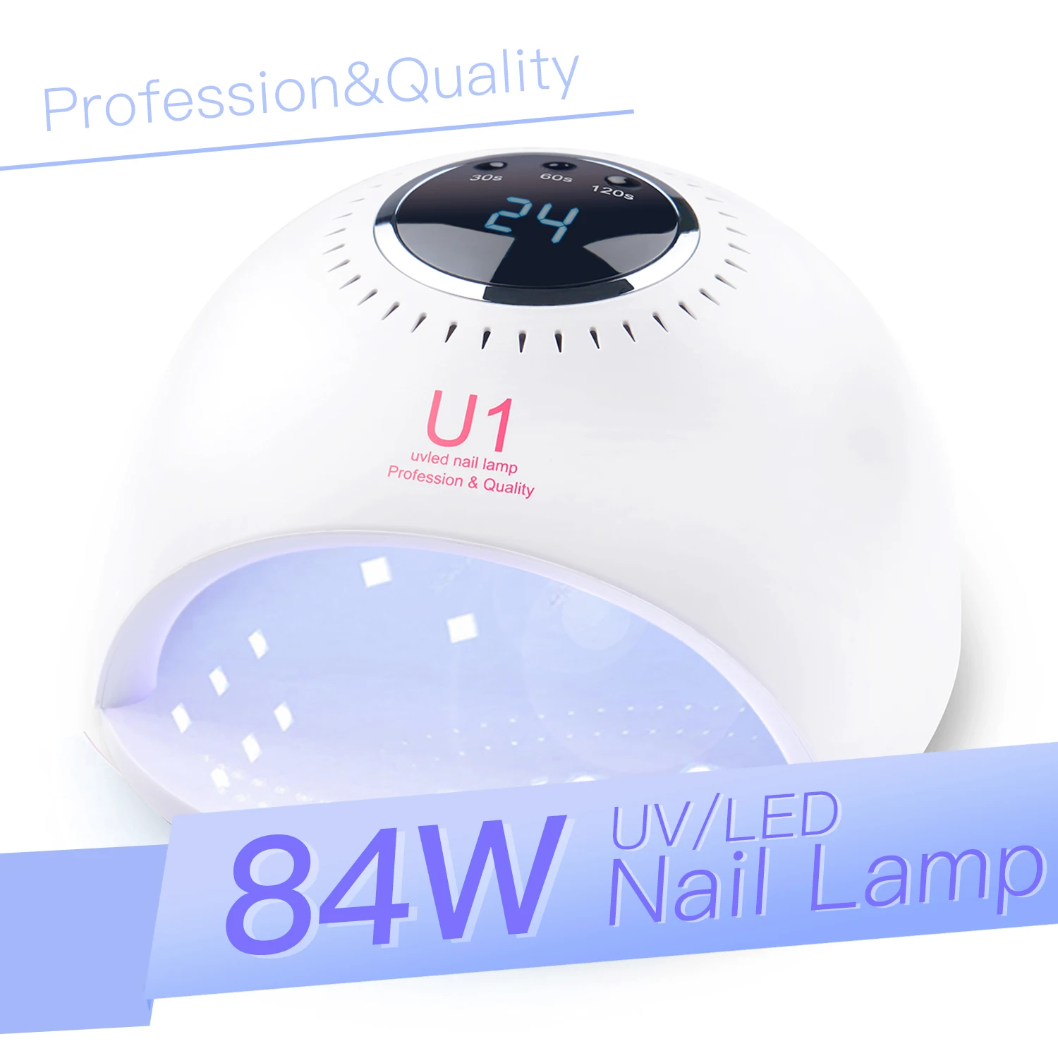 Лампа для сушки ногтей с функцией отбеливания и сенсорным управлением 84