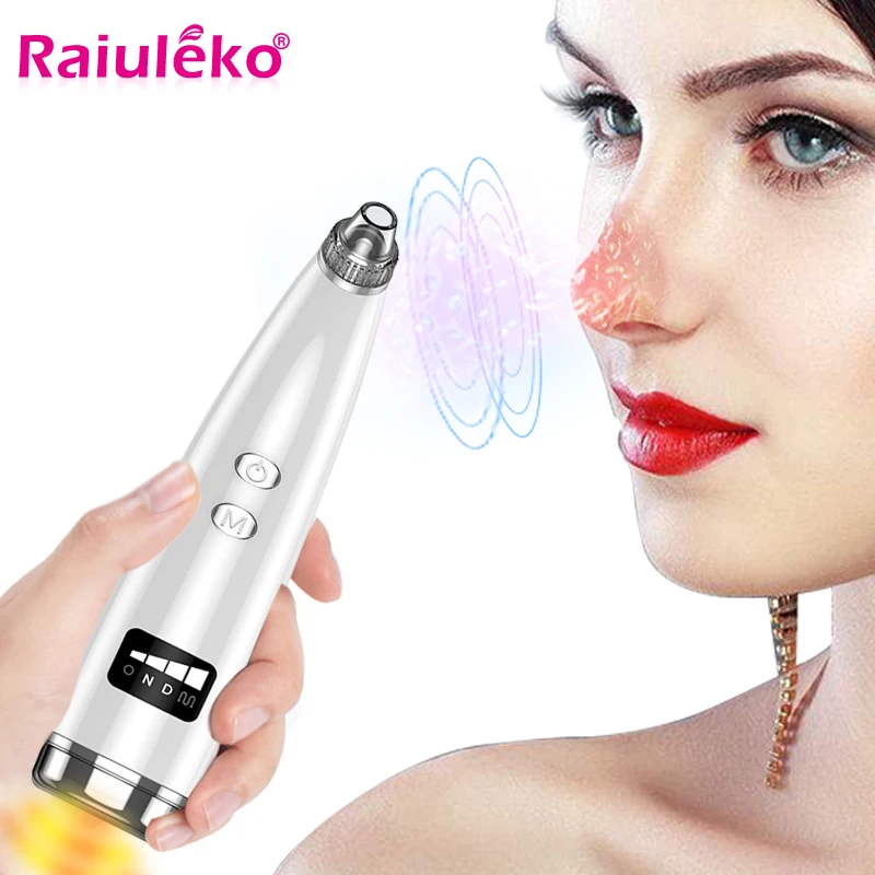 Пылесос для удаления угрей и 5 насадок регулируемый очиститель пор устройство