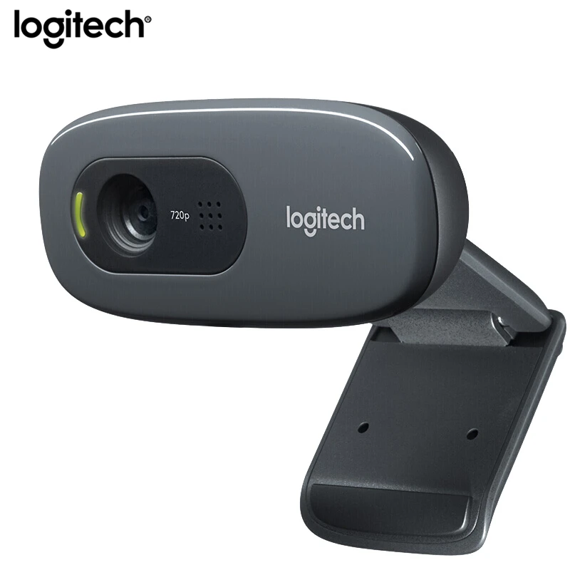Веб камера Logitech C270/C270i HD игровая с мини USB для прямых трансляций веб со встроенным