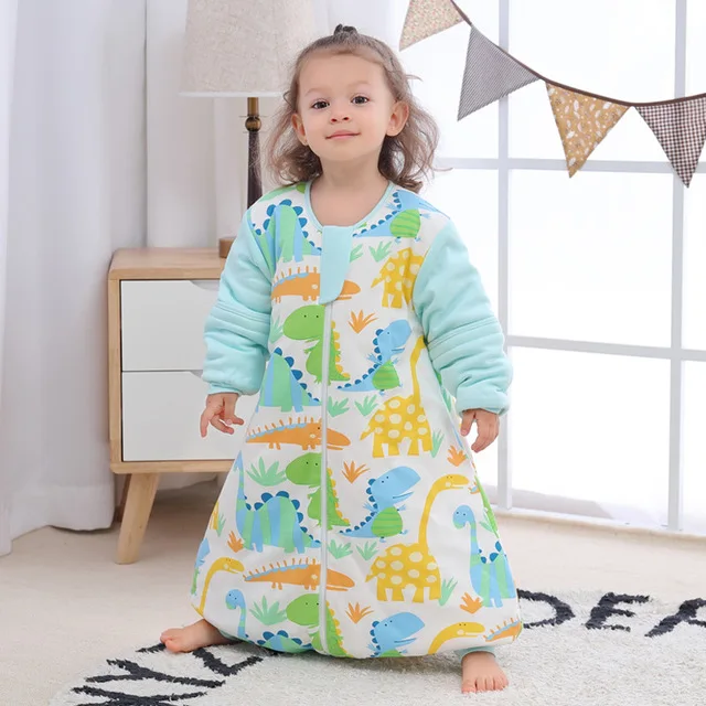 Спальный мешок-коляска для новорожденных детская кровать с рисунком животных