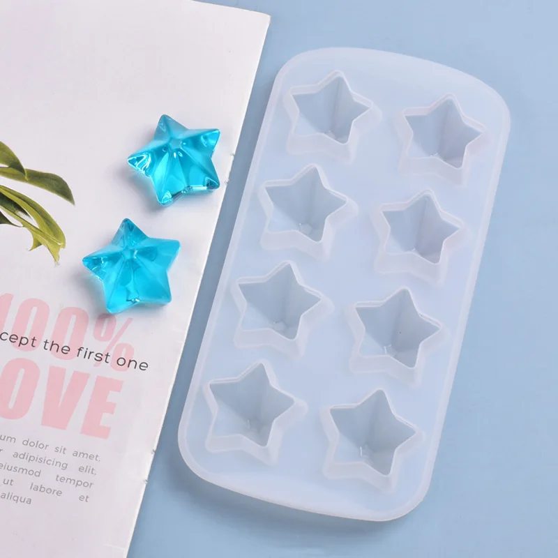 

Crystal Star Silicone Mold Casting Jewelry Tool DIY Resin Epoxy Jewelry Pendant