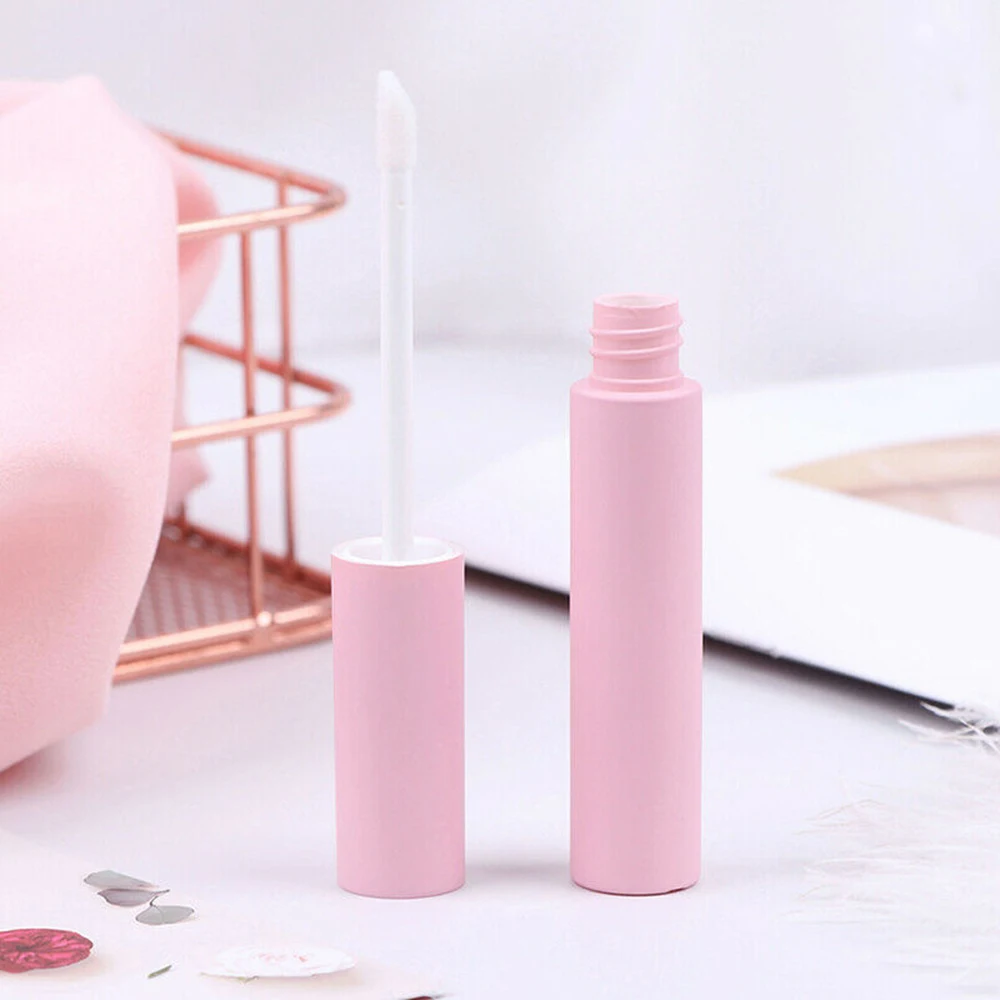 10 мл розовый блеск для губ пустые трубки бальзам в бутылке пустая подводка глаз