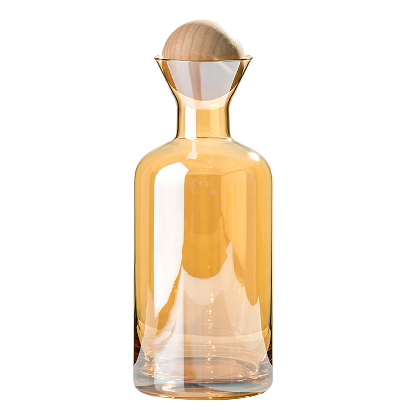 

Amber jug for lemonade Household Heat Resistant High Temperature Simple Large Capacity Cool Kettle