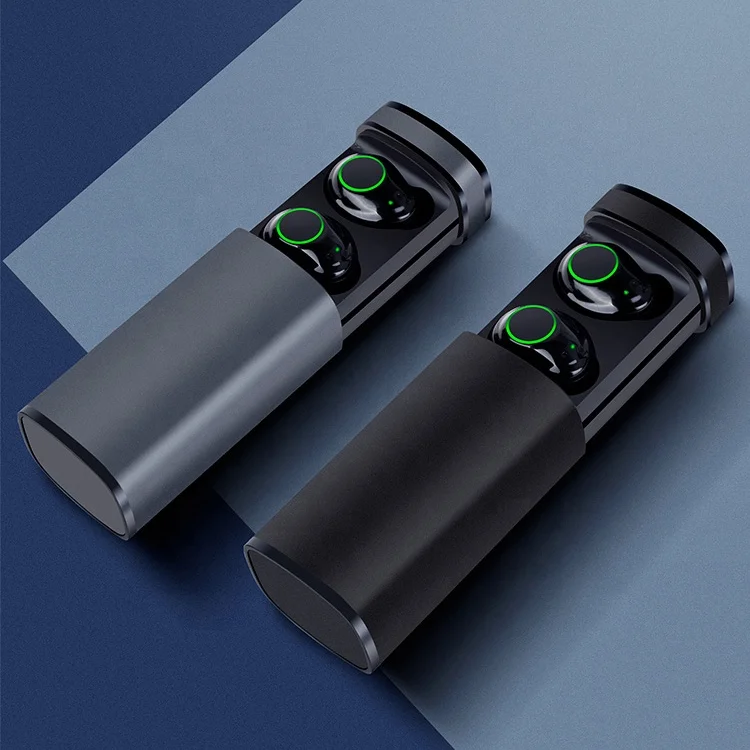 

Portable waterproof wireless blue-teeths headphones Earbud Touch Waterproof Led Display Sport earphones Music Headset