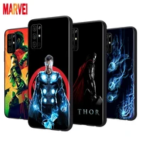 marvel thor cool soft tpu cover for huawei honor 8s 8c 8x 8a 8 7s 7a 7c 7 pro prime ru max 2020 2019 black phone case