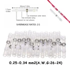 1050100 шт., термоусадочные клеммы для электрических проводов