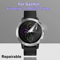ultra clear screen protector for garmin vivoactive 3 soft hydrogel film for vivoactive 3 music trainer smart watch not glass