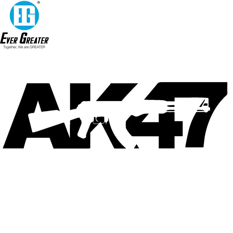 Лидер продаж автомобильная наклейка AK 47 Gun Стайлинг автомобиля # B1416 | Автомобили и