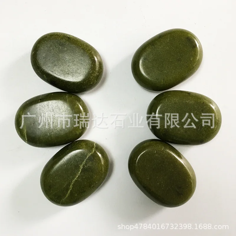 Медицинский массажный камень зеленый нефрит спа Красота Эфирное масло