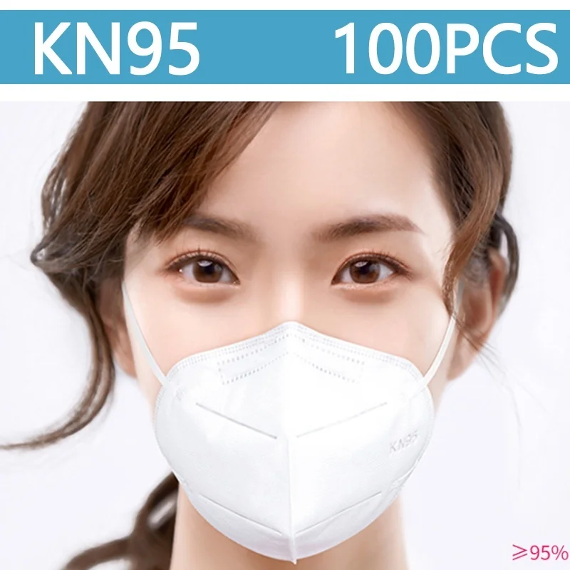 

KN--95 одноразовая Защита лица, 3-слойная защита для глаз